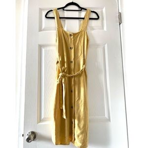 Potter’s Pot Yellow Casual Boho Dress